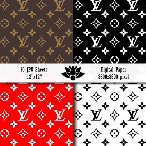 louis vuitton pattern outline|free Louis Vuitton digital paper.